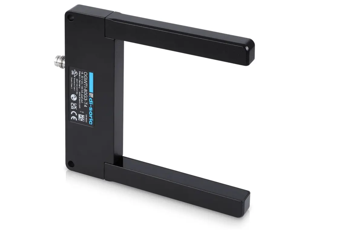 Produktfoto 1 von Di-Soric Optischer Sensor, Optisch, Bereich 80 x 80 mm, NPN, PNP Ausgang, M8