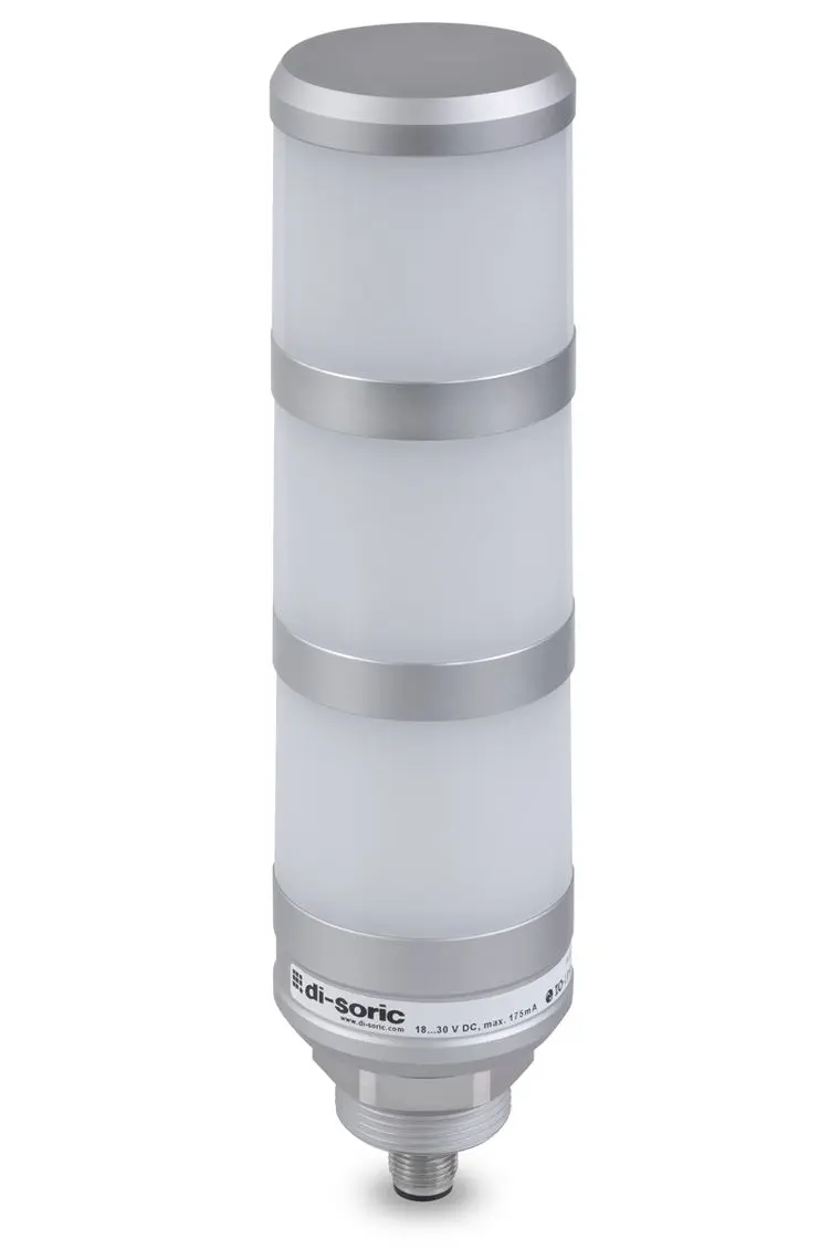 Produktfoto 1 von Di-Soric SBT-F-BGYR LED Signalturm 3-stufig Linse Rot/Gelb/Grün +