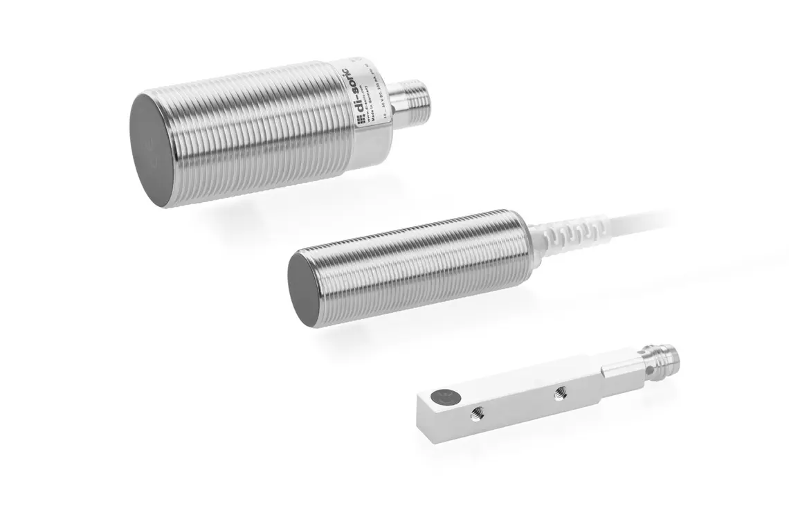 Produktfoto 1 von Di-Soric M12 Induktiver Näherungsschalter Induktiv, Gewinderohr PNP 10 → 30 V DC NO