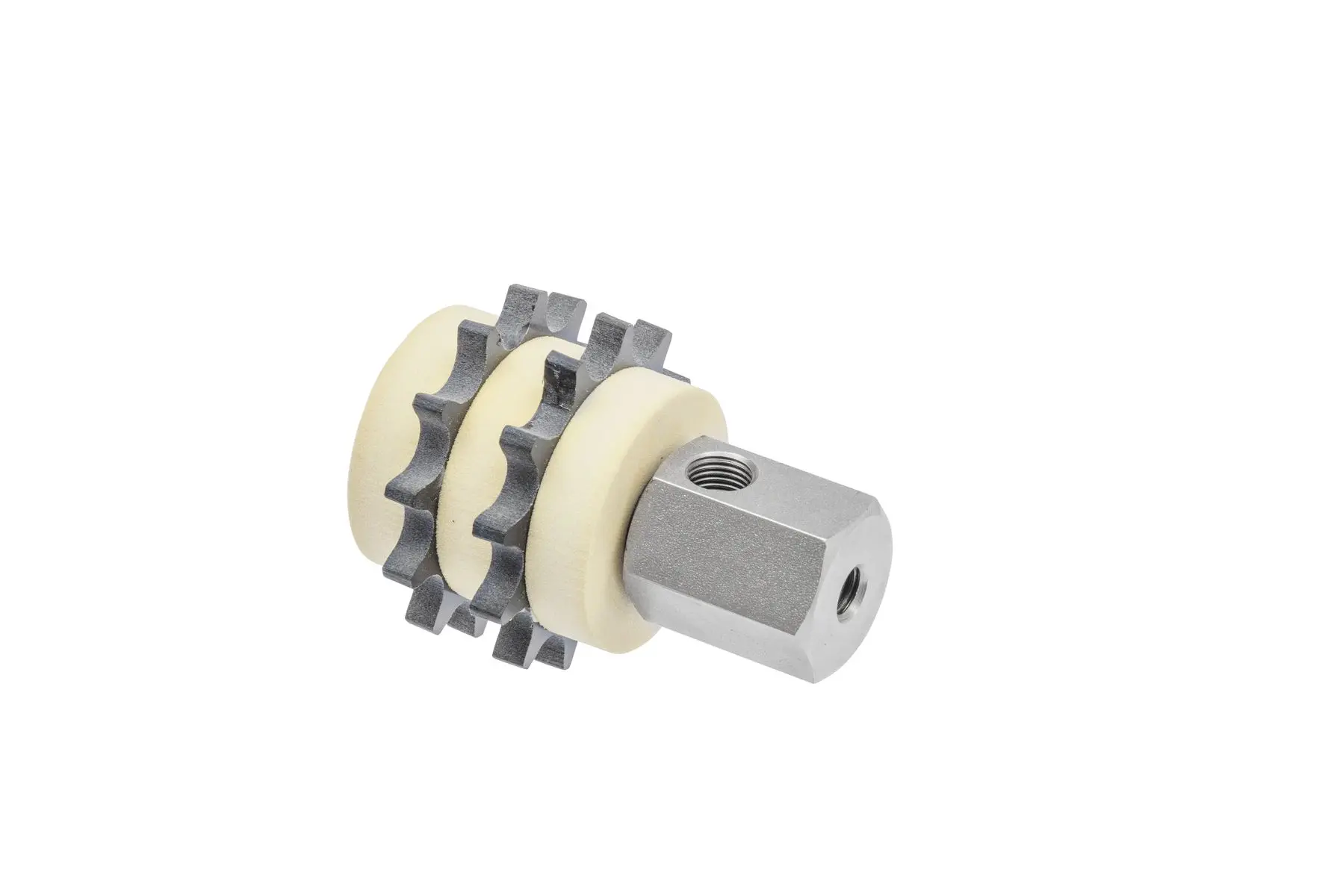 Produktfoto 1 von SCHAEFFLER 12-Zahn Kettenrad, Kunststoff, PU-Schaum, Teilungs-Ø 49.07 mm 10 A/B-2, 24 mm