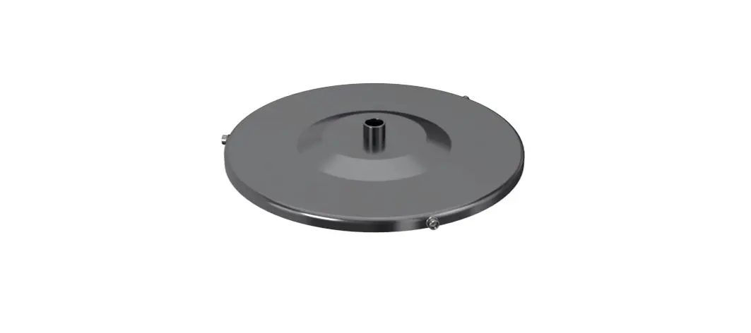 Produktfoto 1 von SCHAEFFLER Deckel für Lagerbehälter, Typ Staubschutzdeckel, Pulverbeschichteter Stahl, Schwarz
