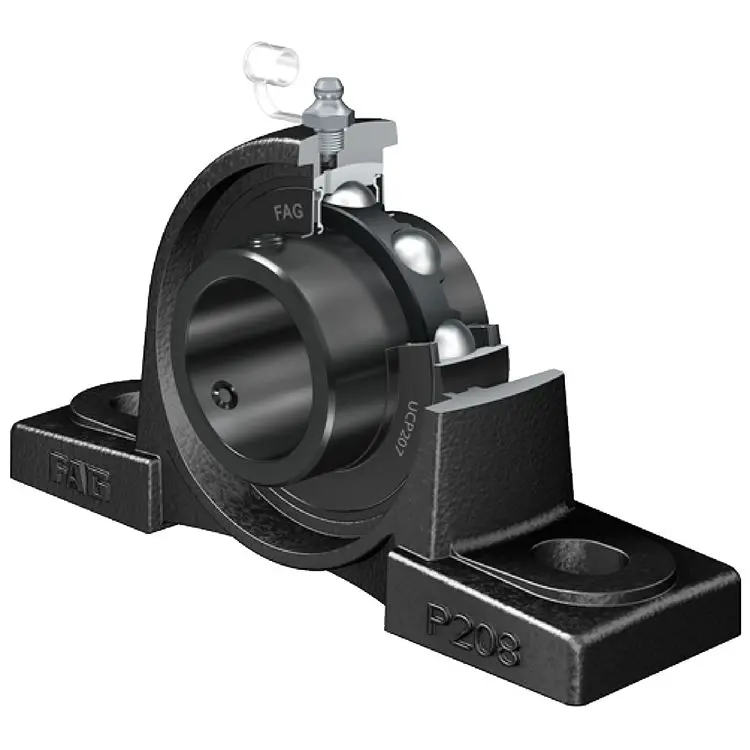 Produktfoto 1 von FAG Stehlagergehäuse aus Graues Gusseisen x 292 mm, Innen-Ø 80 mm