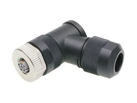 Produktfoto 1 von Molex 120502 M12 Rundsteckverbinder Buchse 5-polig Buchse 16A Kabel IP67
