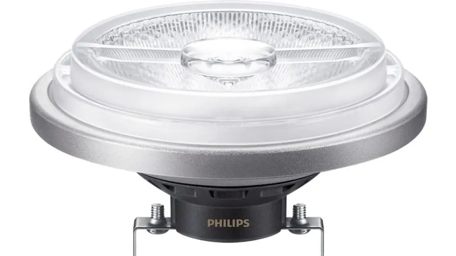 Philips MAS LED LED-Birne AR111 dimmbar 20 W G53 Sockel 4000K Kaltweiß