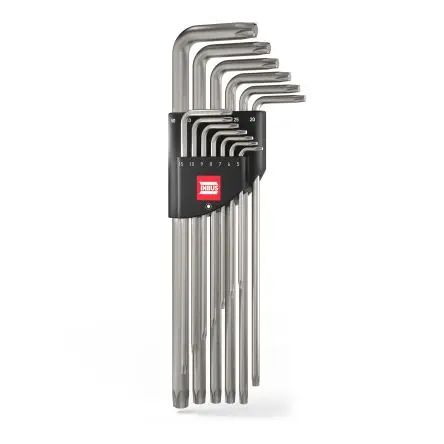 Produktfoto 1 von INBUS TORX®-Schlüsselsatz Lang, CrV-Stahl 13
