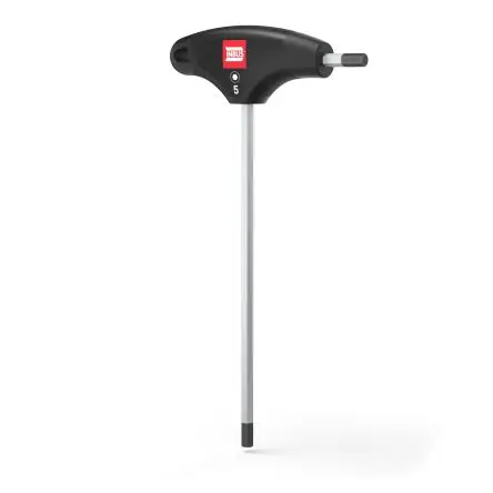 Produktfoto 1 von INBUS Sechskantschlüssel 1 Metrisch Extra Lang 5 mm