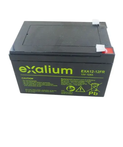 Produktfoto 1 von Exalium EXALIUM EXA Bleiakku, 12V / 1.2Ah, F1-Anschluss, 97 X 43 X 56mm