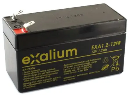 Produktfoto 1 von Exalium EXALIUM EXA Faston F1 Bleiakku, 12 V x 151 mm