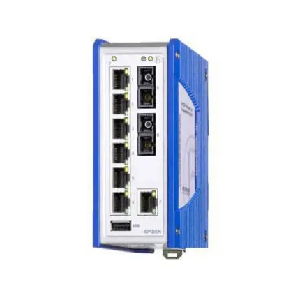 Produktfoto 1 von Hirschmann SPR20-7TX/2FM-EEC Ethernet-Switch 10-Port Netzwerkschalter
