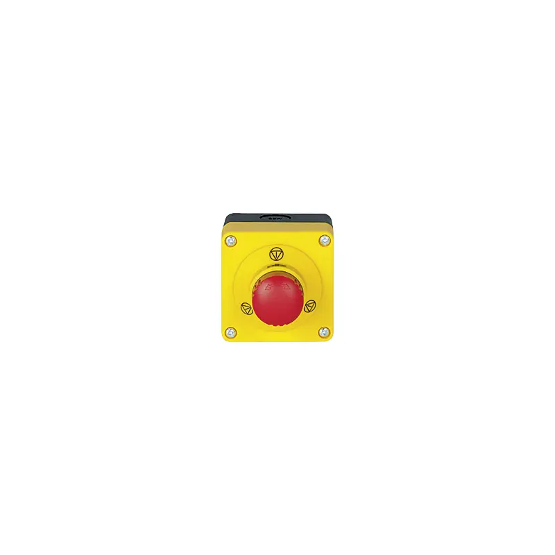 Produktfoto 1 von Pilz 400 Not-Aus-Drucktaster, Oberfläche, Ø 55 mm, 103 mm, x 72 mm