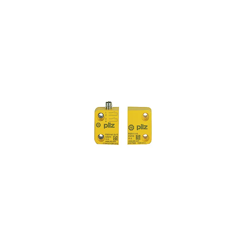 Produktfoto 1 von Pilz 506 M8 Berührungsloser Sicherheitsschalter aus Polybutylenterephthalat (PBT) 24V dc