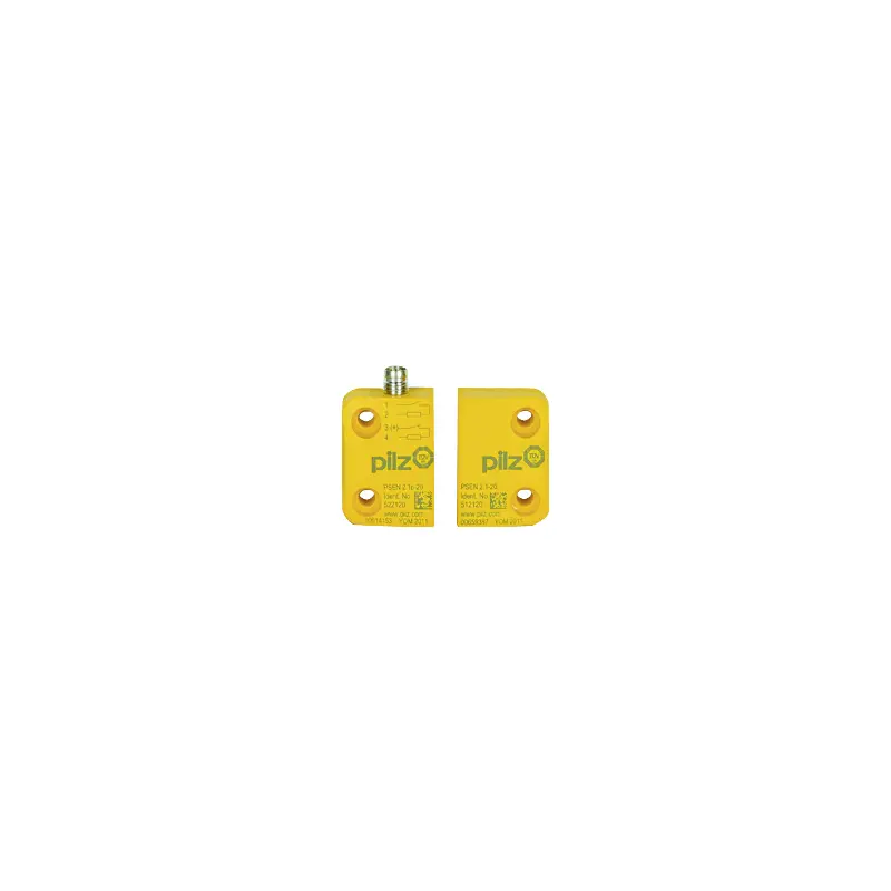 Produktfoto 1 von Pilz 506 M8 Berührungsloser Sicherheitsschalter aus Polybutylenterephthalat (PBT) 24V dc