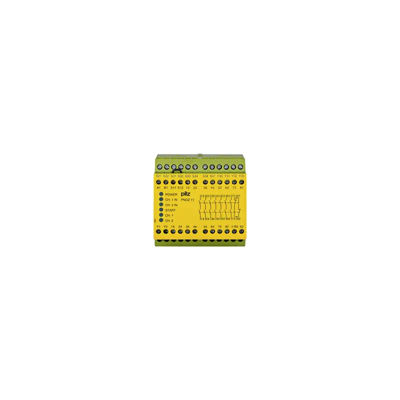 Produktfoto 1 von Pilz 774 Sicherheitsrelais, 230 → 240V ac, 1, 2-Kanal, 7 Sicherheitskontakte Sicherheitsüberwachung, 1