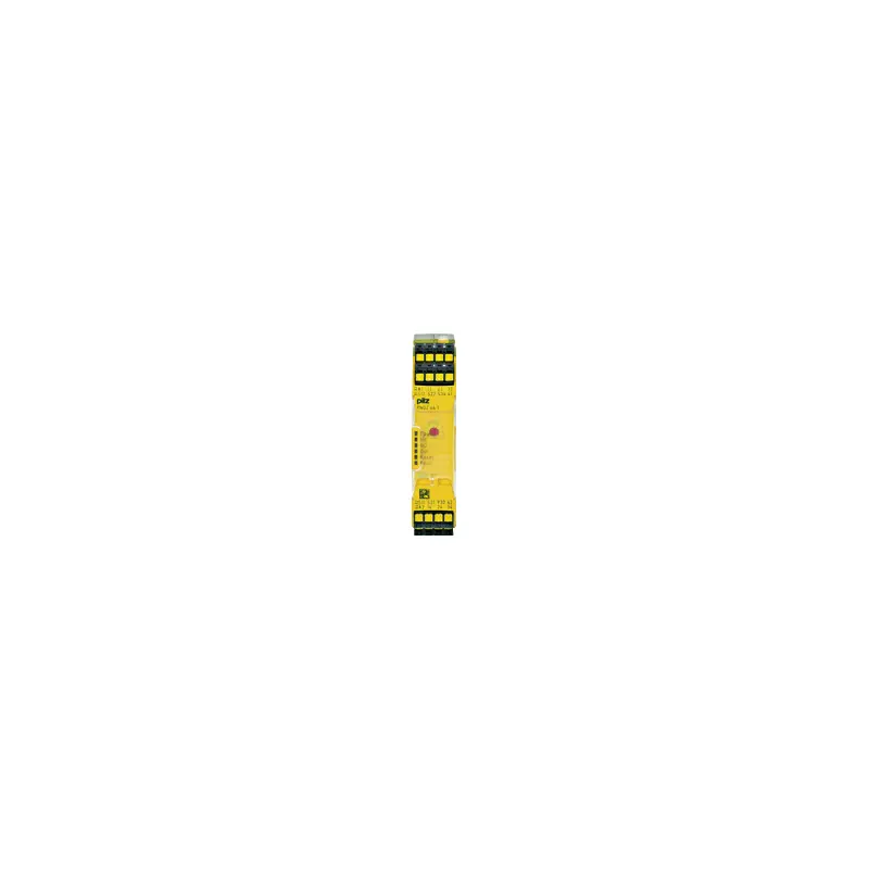 Produktfoto 1 von Pilz 751 Sicherheitsrelais, 24V dc, 1, 2-Kanal, 3 Sicherheitskontakte Sicherheitsüberwachung, 1 Hilfsschalter