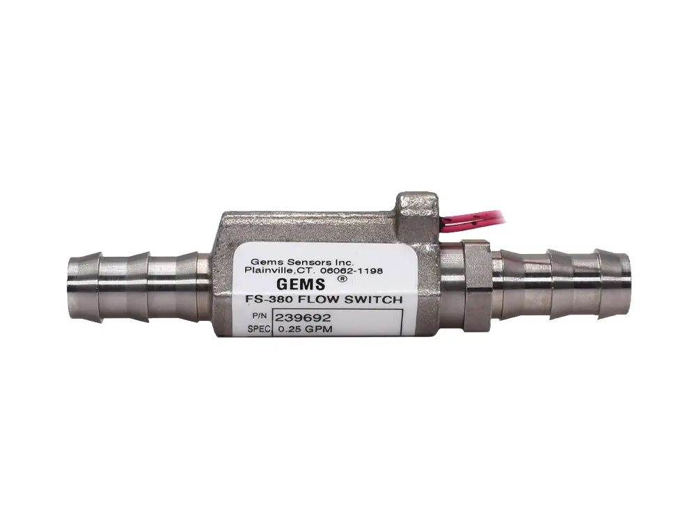 Produktfoto 1 von Gems Sensors FS-380 Medium Durchflussschalter Typ Kompakter Durchflussschalter