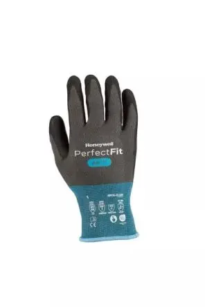 Produktfoto 1 von Honeywell Perfect Fit 3.0 Schneidfeste Handschuhe Größe 11 Aktivkohle, HPPE, Polyester, Polyurethan, Wolfram Schwarz,