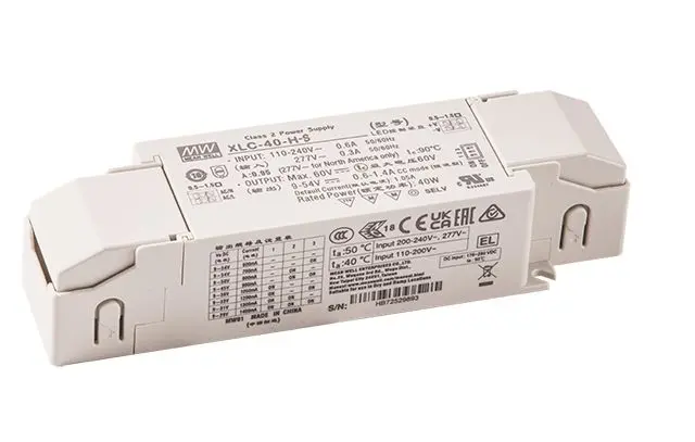 Produktfoto 1 von MEAN WELL LED-Treiber, 60 W 100/305 V Mehrstufiger LED-Treiber mit konstanter Leistung/konstanter Spannung 3.4 A,
