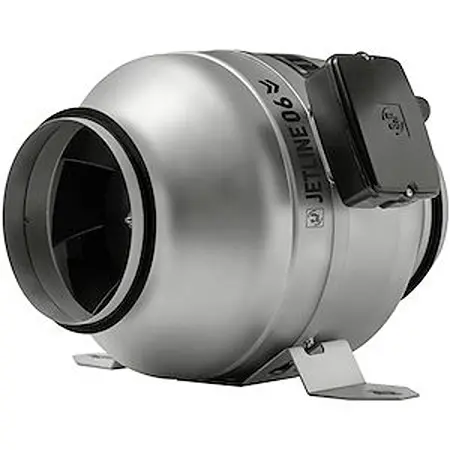 Produktfoto 1 von Soler&Palau 246 Abzugsgebläse Rund 600 m³/h Schraubanschlussklemme, Runder Abluftventilator, 42 dB 155 mm