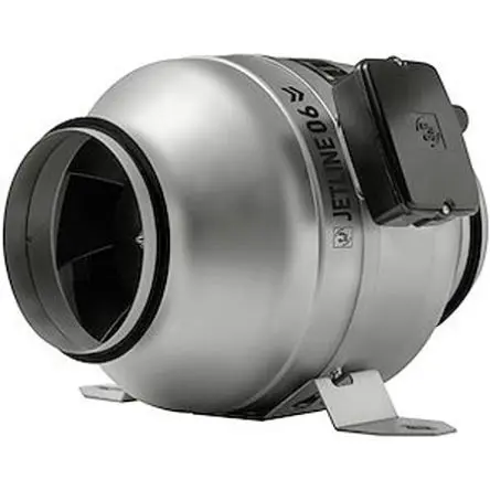Produktfoto 1 von Soler&Palau 246 Abzugsgebläse Rund 600 m³/h Schraubanschlussklemme, Runder Abluftventilator, 42 dB 155 mm