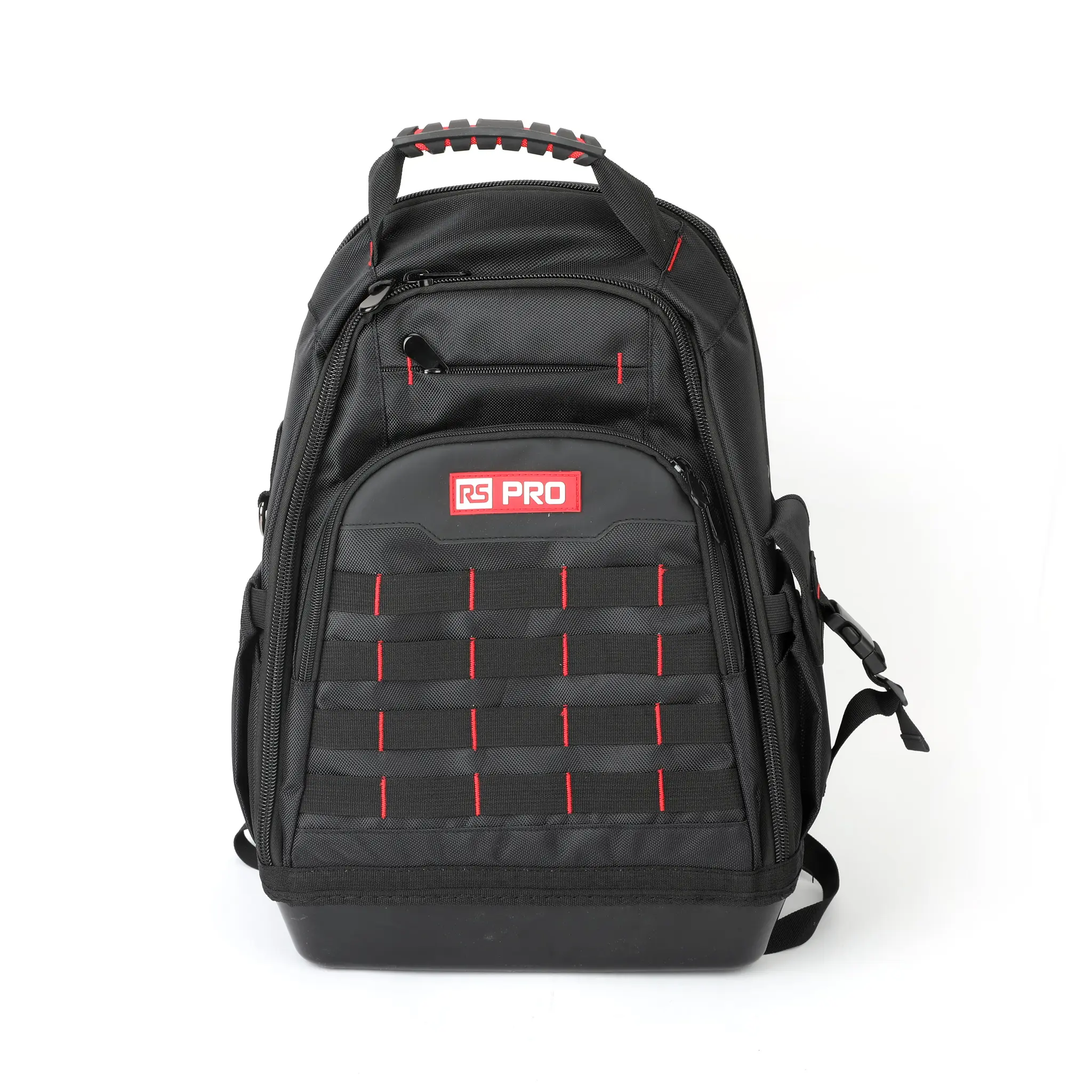 Produktfoto 1 von RS PRO Polyester Rucksack mit Reißverschluss, 220 mm x 380 mm x 520 mm Schultergurt