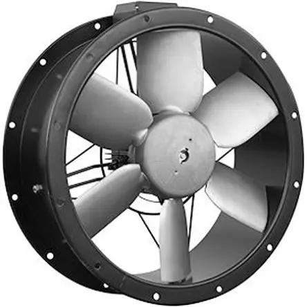 Soler&Palau COMPACT TCBB/TCBT Axiallüfter, 230V ac / 105 W 600 mA, 2775 U/min, 1900 m³/h IP54 315 mm 386mm 170 mm