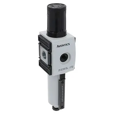 EMERSON – AVENTICS AS3-FRE 25 μm Filterregler Halbautomatik, Anschluss 1/2 in G bis 16 bar