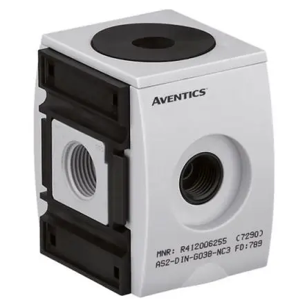 Produktfoto 1 von EMERSON – AVENTICS Rückschlagventil Serie AS3-DIN, 16 bar 1/2 in G