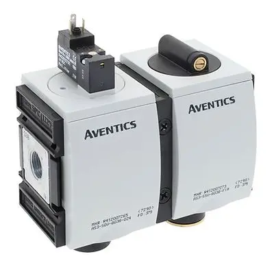 Produktfoto 1 von EMERSON – AVENTICS AS3-SSU Pneumatik­Weichstartventil 1/2 in G, 10 bar, 3500 L/min
