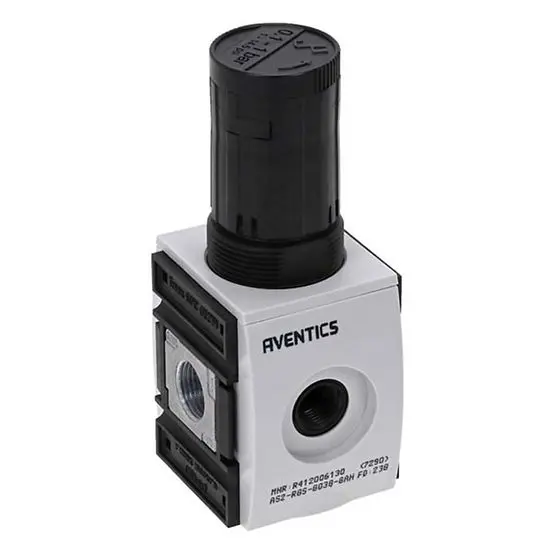 Produktfoto 1 von EMERSON – AVENTICS AS2-RGS-G038-GAN-080-DS Regler 3/8 in G 8 bar 2700 L/min NPT, RC, G