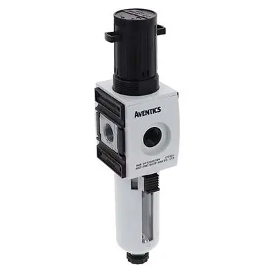 EMERSON – AVENTICS AS2-FRE 5 μm Filterregler Halbautomatik, Anschluss 3/8 in G bis 16 bar