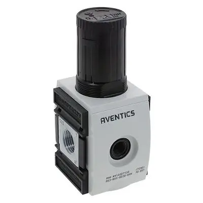 Produktfoto 1 von EMERSON – AVENTICS AS3-RGS-G012-GAN-100-DS Regler 1/2 in G 10 bar 5200l/min