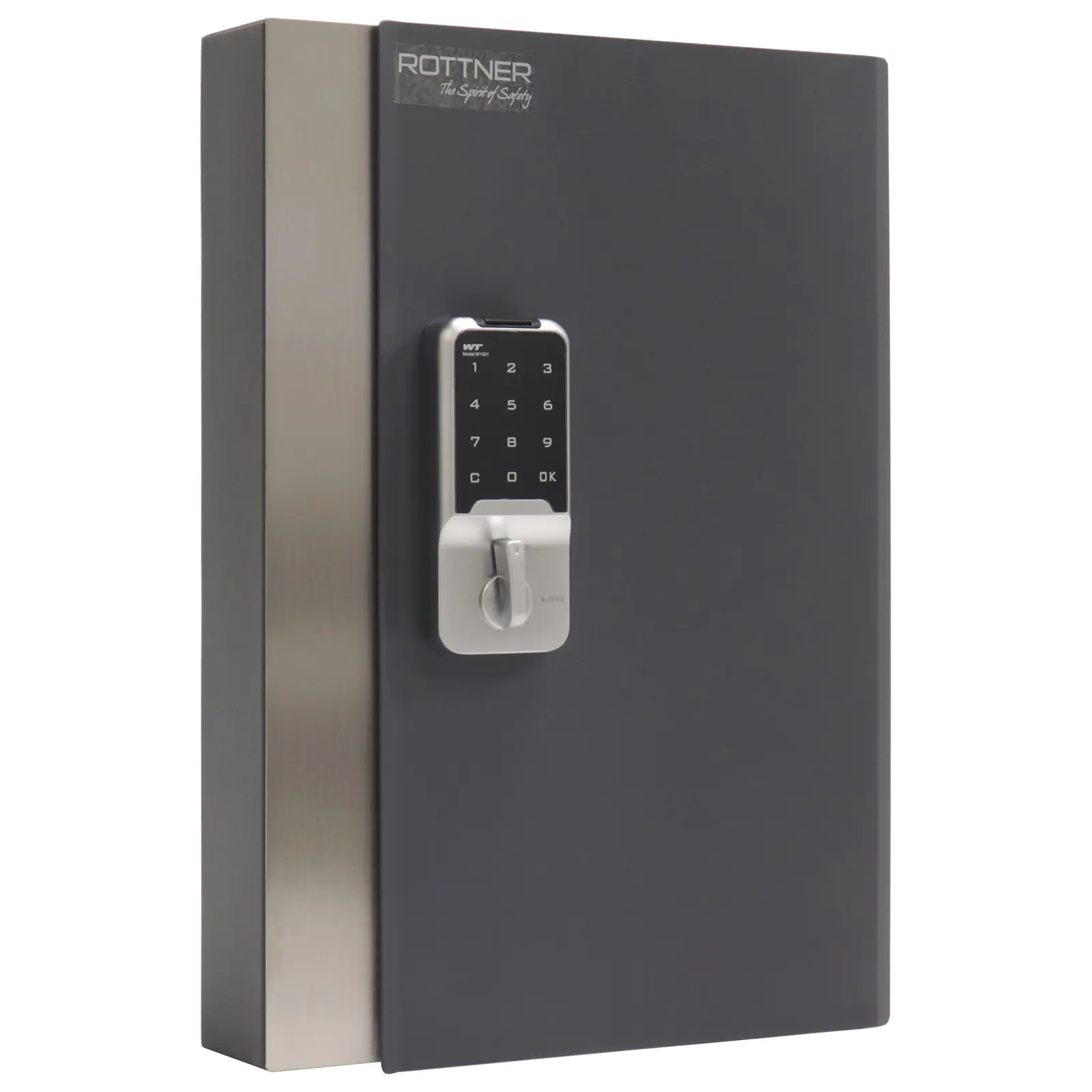 Produktfoto 1 von Rottner Comsafe Anthrazit Stahl Wand