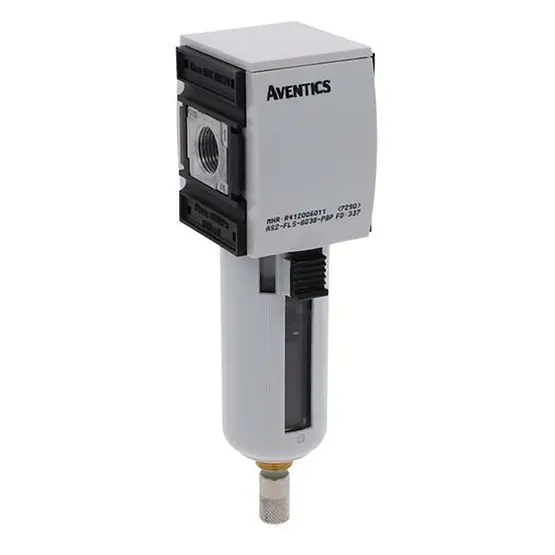 EMERSON – AVENTICS AS2-FLS 5 μm Filter, Automatisch, 2100 L/min max., Anschluss 3/8 in G, 16 bar max.