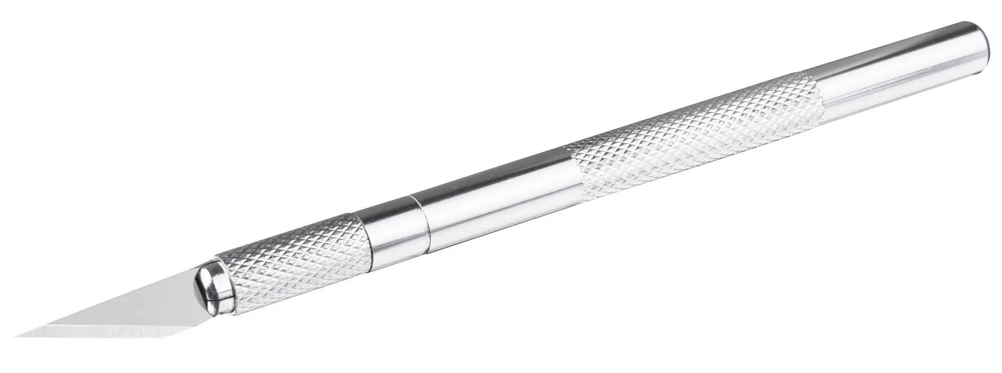 Produktfoto 1 von RS PRO Bastelmesser Bastelmesser Aluminium Diagonal mit 10 Klingen 20 mm Aluminium-Griff 146 mm