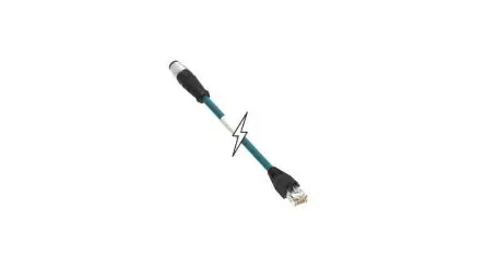 Produktfoto 1 von Molex Brad Micro-Change, 4-polig konfektioniertes Sensorkabel, M12, Gerade Stecker / M12, Gerade Stecker, Länge 23 m