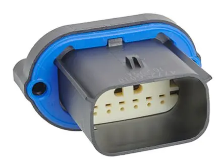 Produktfoto 1 von Molex 47725 Steckverbinderbaugruppe, Panel, Steckverbinderbaugruppe, Stecker, 12-polig, Schwarz / 2-reihig