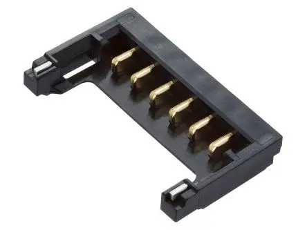 Produktfoto 1 von Molex Pico-EZmate Plus Leiterplattenleiste Gerade, 6-polig / 1-reihig, Raster 1 mm Raster Oberfläche, Unisoliert