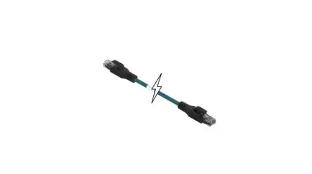 Produktfoto 1 von Molex RJ45 Ethernet-Kabel, 5 mm, Blaugrün Geschirmt, Thermoplastisches Polyurethan