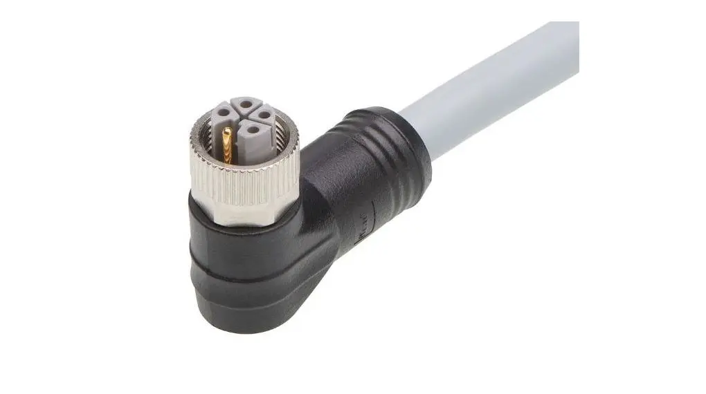 Produktfoto 1 von Molex Brad Micro-Change, 5-polig konfektioniertes Sensorkabel, M12, Rechtwinklig Buchse / Anschlusslitze, Länge 20 m