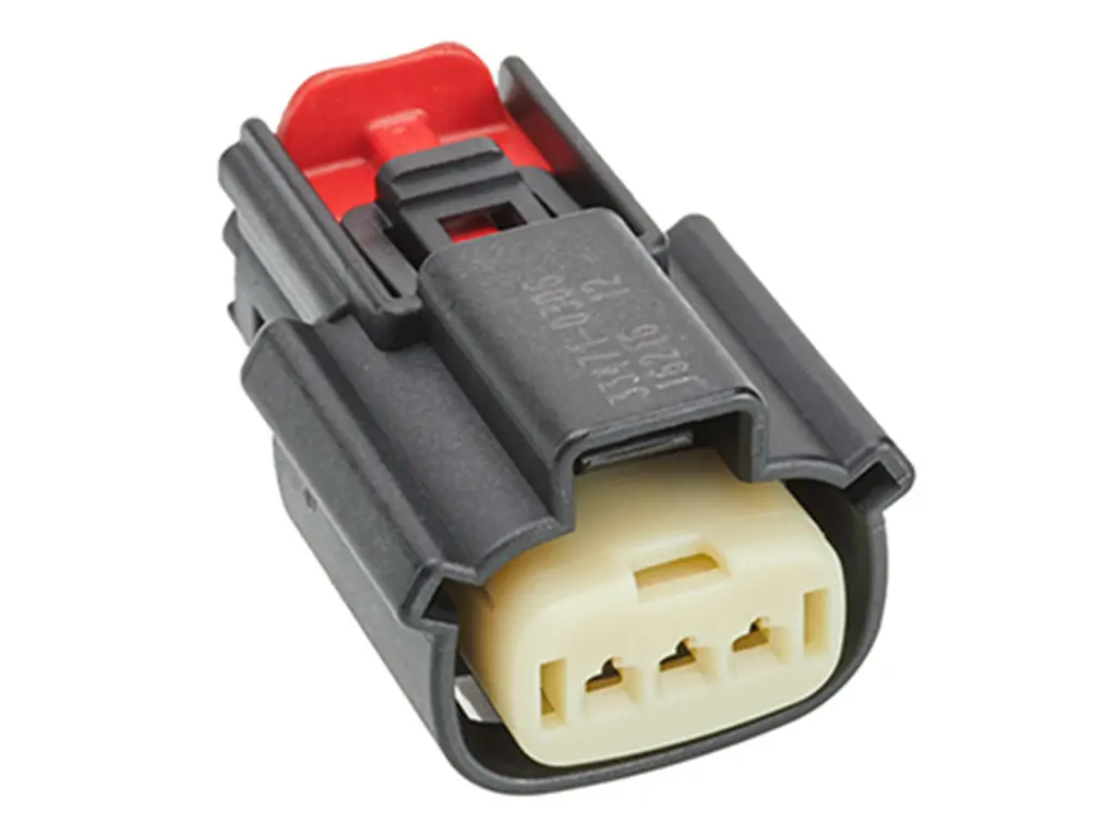 Produktfoto 1 von Molex 33471  Automotive, Kfz-Steckverbinder, Forseglet konnektor, Buchse, Schwarz / 1-reihig