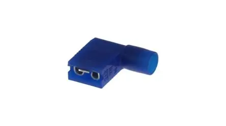 Molex 19006 Flachsteckhülse, Blau, Isoliert, Buchse