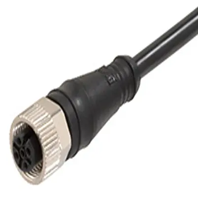 Produktfoto 1 von Molex Brad Micro-Change konfektioniertes Sensorkabel, M12, Gerade Buchse / Stecker rechtwinklig Buchse, Länge 10 m