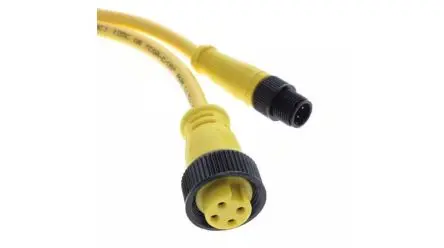 Produktfoto 1 von Molex Brad Mini-Change, 4-polig konfektioniertes Sensorkabel, M8, Gerade Stecker / M8, Gerade Buchse, Länge 1 m