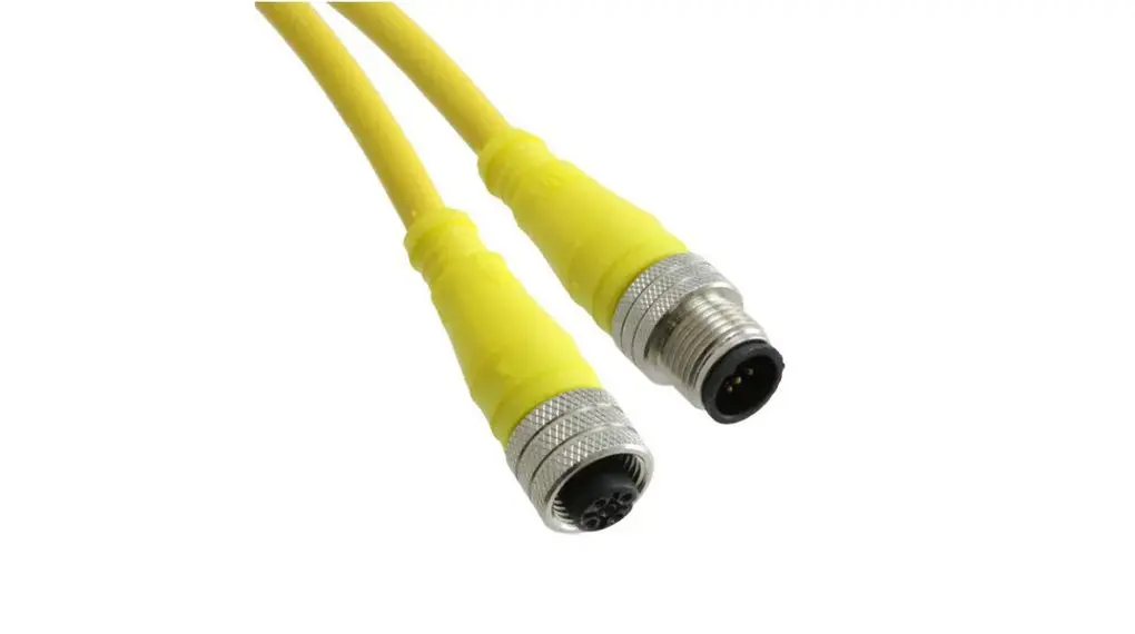 Produktfoto 1 von Molex Brad Micro-Change, 5-polig konfektioniertes Sensorkabel, M12, Gerade Stecker / M12, Gerade Buchse, Länge 18 m