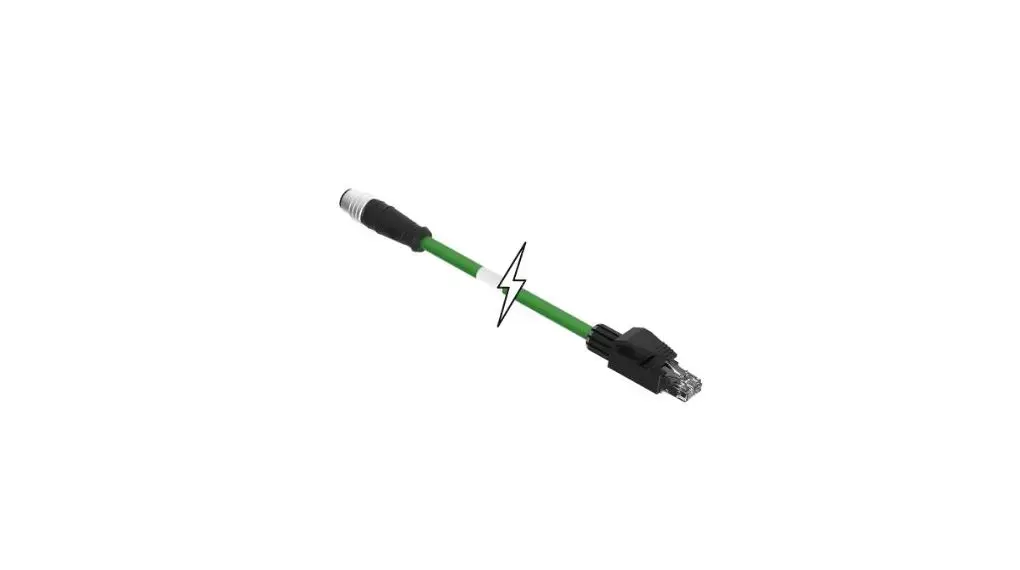 Produktfoto 1 von Molex Brad Micro-Change, 4-polig konfektioniertes Sensorkabel, Gerade Stecker / RJ45, Gerade Stecker, Länge 1 m