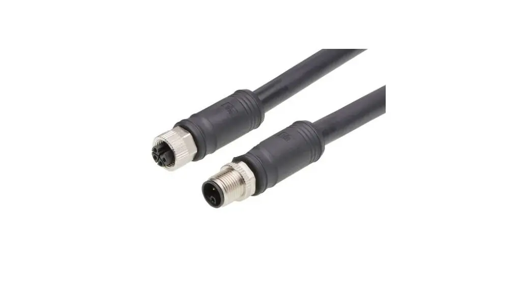 Produktfoto 1 von Molex Brad Micro-Change, 4-polig konfektioniertes Sensorkabel, M12, Gerade Buchse / M12, Gerade Stecker, Länge 20 m