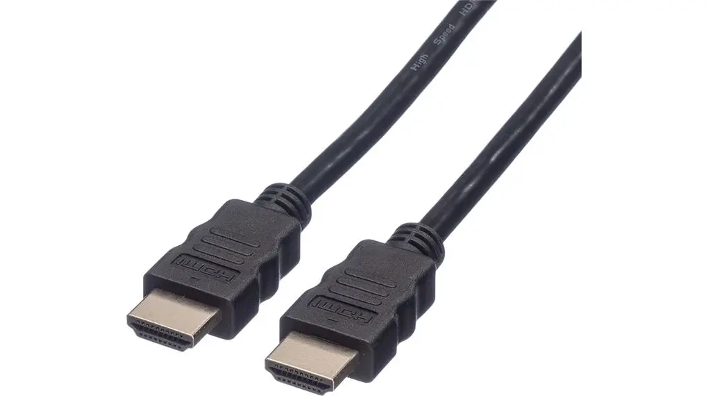 Produktfoto 1 von Roline 11.04.5544 High-Speed HDMI-Kabel A HDMI Stecker B HDMI Stecker, 7.5 m, Schwarz