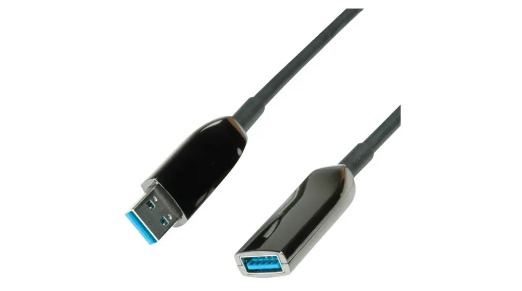 Roline USB-Kabel, USBA / USBA, 20m USB 3.2