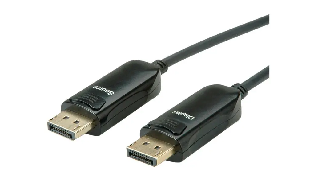 Produktfoto 1 von Roline LWL-Kabel 15 m Schwarz