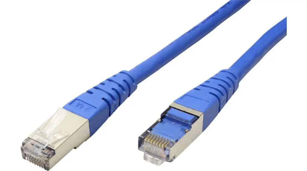 Produktfoto 1 von Roline 21.15 Kat. 6 Patchkabel, 7 m, Blau Abgeschirmt Geschirmt, Polyvinylchlorid